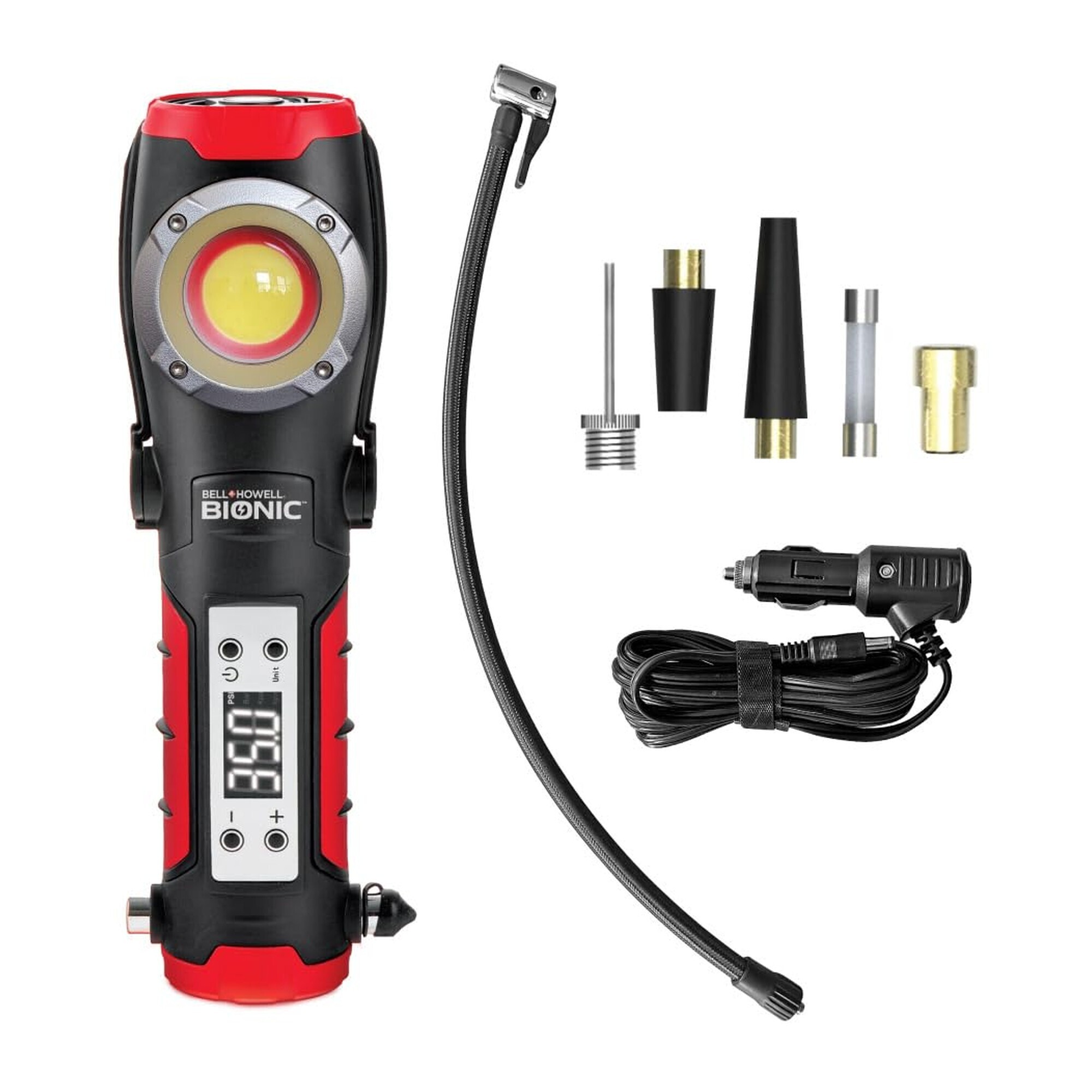 BIONIC Portable Tire Inflator & Air Compressor - 120 PSI